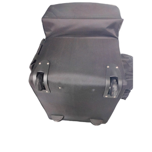 स्टॉक में छोटे मुक भारी शुल्क जनक्षेत्रीय ट्रॉली सफाई बैग होटल सफाई गाड़ी उपकरण वाहक हाउसकीपिंग क्लीनिंग ट्रॉली बैग - Product Image 6