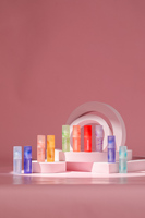 Bouteille de teinte à lèvres vide Lip Gloss2ml Logo personnalisé MiniContainers Tubes et emballage de brillant à lèvres