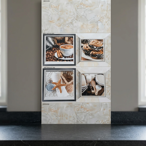 Fourniture d'usine en Inde carreaux de mur en céramique numérique prix bon marché 300x600mm 200x300mm fonction brique réfractaire pour hall extérieur et salle de bain - Product Image 6