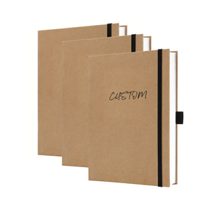 Cuaderno de Tapa Dura Personalizado A5, Papel Kraft, Diario para Escribir, Oficina, Escuela - Product Image 1