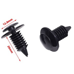 Jin Chan Auto <b>Clip</b> 18.8mm Black Plastic Fastener For <b>Car</b> Interior Trim Panel <b>Clips</b> - Product Image 2