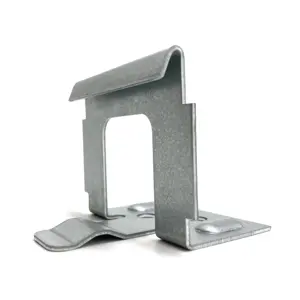 Custom Snap Lock Metal Roofing Accessories Components Fixed Panel Clip For Standing Seam Roof Wall Systems