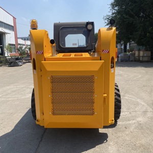 Mini-chargeuse sur pneus, moteur Yanmar, godet de 0,4 m, haute efficacité, équipement de construction et agricole - Product Image 5