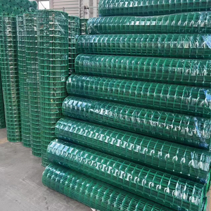 Hà Lan 60*60 mét màu xanh lá cây PVC tráng dây lưới Hàn 3.0 mét Đường kính lỗ vuông cắt-to-đặt hàng rào trellis & cửa chế biến - Product Image 5