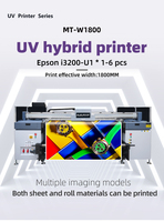 1,8 m UV-Hybrid-Rolle-zu-Rolle-Großformat druckmaschine Hochgeschwindigkeits-UV-Tinten strahl drucker Plotter Industrie maschinen ausrüstung