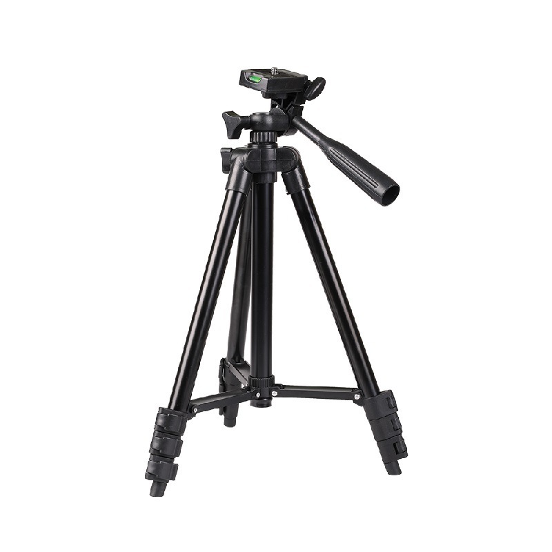 3120 Aluminum Camera Tripod – Lightweight Extendable Stand with Phone Clip for Photography - View 2