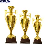 Trophée de Football ELOR Euro 2024 Championnat Coupes en Métal Fer Plaqué Impression UV Prix Souvenir Gloire Sportive