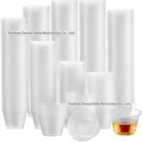 Nouveau style 2026 – Gobelets jetables 5oz en PS pour shots, verres à shot Bomber Jager Bomb, gobelets en plastique jetables