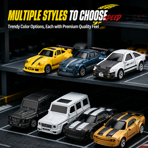 Coche de Derrape <span class=keywords><strong>RC</strong></span> <span class=keywords><strong>Supra</strong></span> 1:64, Simulación de Coche de Control Remoto de Cuatro Ruedas, Mini Coche de Derrape 4WD, Juguete de Alto Rendimiento para Niños - Product Image 2
