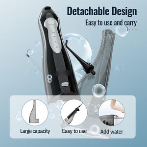 Offre Spéciale hydropulseur étanche rechargeable pour équipement de <span class=keywords><strong>nettoyage</strong></span> buccal avec réservoir de 300ML 3 modes 4 embouts de <span class=keywords><strong>jet</strong></span> pour les <span class=keywords><strong>dents</strong></span> - Product Image 5