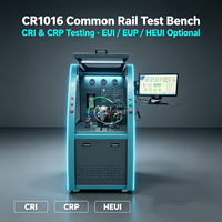 Banc d'essai CR1016 pour injecteurs et pompes Common Rail Diesel (CRI, CRP), avec support pour les tests d'injecteurs EUI, EUP, HEUI en option