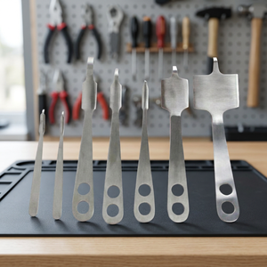 Outils de chirurgie de liposuccion en acier inoxydable réutilisables, ensemble de 7 rétracteurs osseux manuels Hohmann, certifié CE Classe I - Product Image 3
