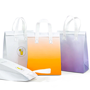 Bolsas de Aislamiento de Papel de Aluminio No Tejido con Materiales Reciclados JAHOO PACK, Reutilizables, Impermeables, Resistentes al Aceite, con Asas de Mano - Product Image 1