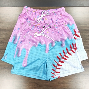 Maillots de baseball personnalisés pour jeunes Tops Ice Creamm Chemises et shorts de baseball pour enfants Uniformes de baseball et de softball sublimés - Product Image 6
