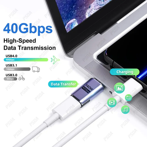 PD140W USB4.0 40Gbps Adaptador magnético <span class=keywords><strong>USB</strong></span> <span class=keywords><strong>C</strong></span> a tipo <span class=keywords><strong>C</strong></span> Cable convertidor magnético de carga rápida 8K @ 60Hz Adaptador <span class=keywords><strong>USB</strong></span> tipo <span class=keywords><strong>C</strong></span> - Product Image 3