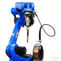 Cobot de soudage robotisé CNC à 6 axes haute performance, sans clôture requise, programmation facile, solution de soudage flexible, petit format