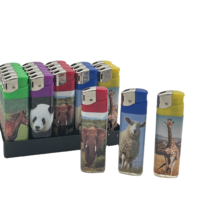 50 pièces de briquets électroniques jetables en plastique pour cigarettes, 50 pièces/boîte, en vente