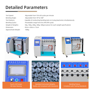 Testador de Resistência ao Flexão de Cabos para Simular Movimentos Repetidos de Conexão/Desconexão e Torção na Testagem de Vida Útil de Conectores - Product Image 5