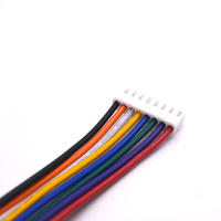 Bloque de terminales de 8 pines con arnés de cableado para ensamblaje de cable de cobre con núcleo de PTFE, PVC y nailon, para cableado de paneles de control electrónico industrial