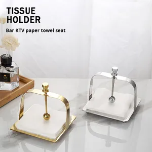 Porta Servilletas de Acero Inoxidable BAMBUS, Soporte Creativo para Papel, Base para Toallas, Porta Servilletas Cuadrado para Hotel y Restaurante - Product Image 4