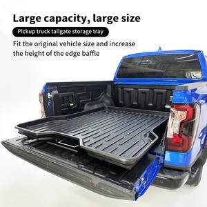 เตียงกระบะหลังรถบรรทุก <span class=keywords><strong>Isuzu</strong></span> Dmax ดัดแปลงพร้อมส่วนประกอบประสิทธิภาพถาดเก็บของแบบเลื่อนสำหรับกระเป๋าเดินทางและลิ้นชักเครื่องมือ - Product Image 2