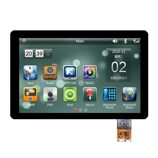 10.1 Inch 1920*1200 IPS Touch Screen Panel High Brightness 1300 Nits LVDS Interface LCD Module for Outdoor Use