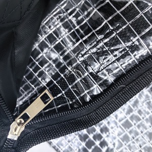 Túi mua sắm có thể giặt tái chế tag EAS báo động <span class=keywords><strong>RF</strong></span> và am 30*40cm hoặc tùy chỉnh Oxford vải khóa túi cửa hàng an ninh lockbag - Product Image 6