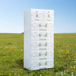 Armario para Bebé, <span class=keywords><strong>Cajonera</strong></span> y Organizador de Ropa, Mueble de Dormitorio para Bebés - Product Image 2