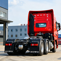 Nouveau camion tracteur logistique Sinotruk HOWO TH7 6x4 4460 ch 10 roues avec moteur diesel WP12, suspension pneumatique, caméra arrière
