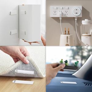 Doppelseitiges Klebeband Hochleistungs-Bild hängende Streifen Kein Schaden Wand halter ohne Nagel Abnehmbares Montageband für Wohnkultur - Product Image 4