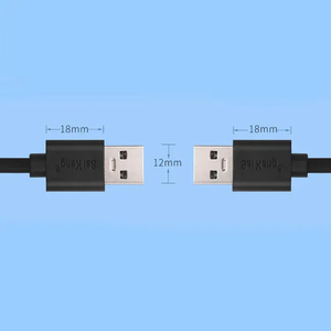 Nhà Máy OEM 1M 2M 3Meter 5M Điện Thoại Di Động Cáp Đồng 2428 AWG <span class=keywords><strong>USB</strong></span> 3.0 AM Để AM Loại Một Nam Để Nam Dữ Liệu Nhanh Chóng Sạc Cáp <span class=keywords><strong>USB</strong></span> - Product Image 5
