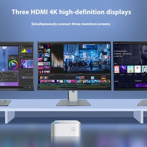 Mini PC con Dual LAN 3 HD Display 8G <span class=keywords><strong>RAM</strong></span> 128G SSD N100 Procesador Intel para Office Home Student en AU y US Plugs - Product Image 4