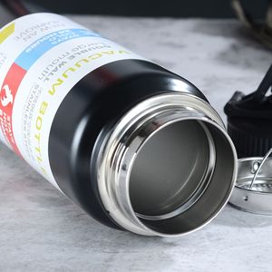 Frasco de vacío de doble pared de acero inoxidable personalizado más vendido 2023 750mL y botella de agua deportiva con aislamiento térmico en stock - Product Image 6