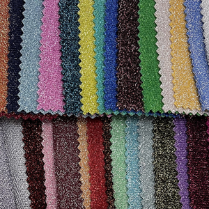 Wingtex 멋진 반짝이 패브릭 중국 고품질 68 나일론 14 스판덱스 18 실버 와이어 스트레치 패브릭 플러스 사이즈 여성 드레스 - Product Image 6