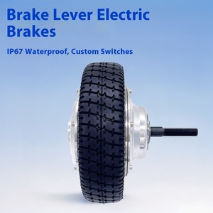 Nhà máy trực tiếp 8 inch AGV Hub động cơ điện phanh giữ giảm tốc răng không chổi than <span class=keywords><strong>DC</strong></span> Máy phát điện cho xe đạp điện - Product Image 4