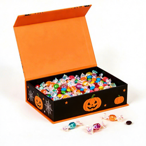 FX Personal Design Halloween Candy Rigid Packaging Food-Grade Paper Recyclable Magnetic Closure Box for Kids - Product Image 3