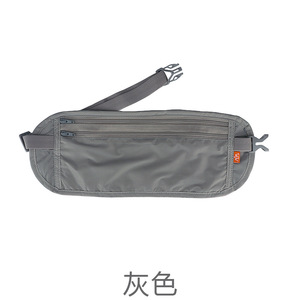 Riñonera de Ciclismo de Nailon, Bolsillo Secreto para Dinero, Delgada, Segura y Útil para Viajes - Product Image 1