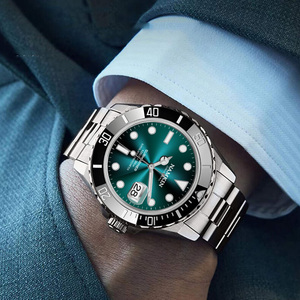 Montres automatiques classiques de luxe pour hommes OEM 42 mm en acier inoxydable, lunette en céramique luminescente, 10 ATM, montre mécanique de plongée, saphir - Product Image 2
