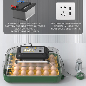 Máquina Incubadora de Huevos de Aves de Corral para Patos, Gansos, Codornices, Pájaros, Pollos, Palomas, Incubadora Totalmente Automática - Product Image 6