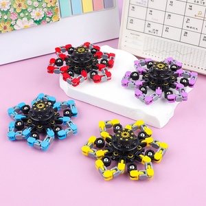 Giroscopio de Dedo Deformable, Giratorio, Antiestrés, Sensorial, Juguete Mecánico para Niños y Bebés - Product Image 1