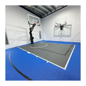 Revêtement <span class=keywords><strong>de</strong></span> sol sportif extérieur en dalles <span class=keywords><strong>de</strong></span> plastique PP, dalles synthétiques antidérapantes pour <span class=keywords><strong>terrain</strong></span> <span class=keywords><strong>de</strong></span> <span class=keywords><strong>basket</strong></span>-ball, dalles <span class=keywords><strong>de</strong></span> sol modulaires portables - Product Image 1