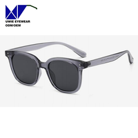 Lunettes de soleil carrées personnalisées OEM TR90 UV400 polarisées pour adultes unisexes, taille 52-19-150, 10+ ans d'expérience