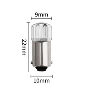 Car <b>lights</b> T4W BA9S 2-lamp set: reading <b>light</b>, interior <b>light</b>, parking <b>light</b>, instrument <b>panel</b> <b>light</b>, 12V LED. - Product Image 4
