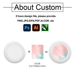 Bán buôn PE trẻ em đĩa bay đĩa tròn với biểu tượng tùy chỉnh nhựa Pet Dog saucer Đĩa bay đồ chơi ngoài trời chơi bãi cỏ trò chơi - Product Image 6