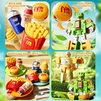 Figurine d'action transformable Robot Frites Guerrier pour enfants, jouet de poche créatif, idéal pour les cadeaux de fête