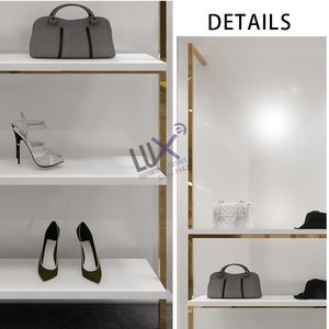 Trung Quốc Nhà sản xuất của thanh lịch gỗ kiosk cửa hàng quần áo Showcase thiết kế truy cập cho cửa hàng may mặc hiển thị - Product Image 3