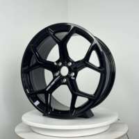 Jantes en alliage personnalisées au design concave 19 20 21 22 pouces 5x112 noires pour voitures particulières Audi Mercedes SUV