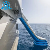 Toboggan aquatique gonflable géant pour adultes, en PVC, pour usage commercial extérieur, prix d'usine Funcity, personnalisable