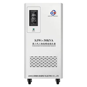 3相オートSJW 10KVA 20KVA 30KVA 380V電圧スタビライザー供給インスタントオーバーロード容量 - Product Image 5