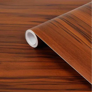 Impresora gráfica de buena calidad, película de PVC granulada de madera, lámina de <span class=keywords><strong>vinilo</strong></span> de color madera, rollo de melamina envuelto <span class=keywords><strong>en</strong></span> laminación plana para puerta de <span class=keywords><strong>MDF</strong></span> - Product Image 5